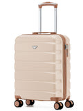 Flight Knight Cream Hand Luggage Maximum Size for Ryanair (Priority) Cabin Bag Overhead Carry On TUI Approved