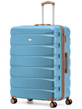 Flight Knight Ink Black 8 Wheel ABS Hard Case Suitcase 29 Inch
