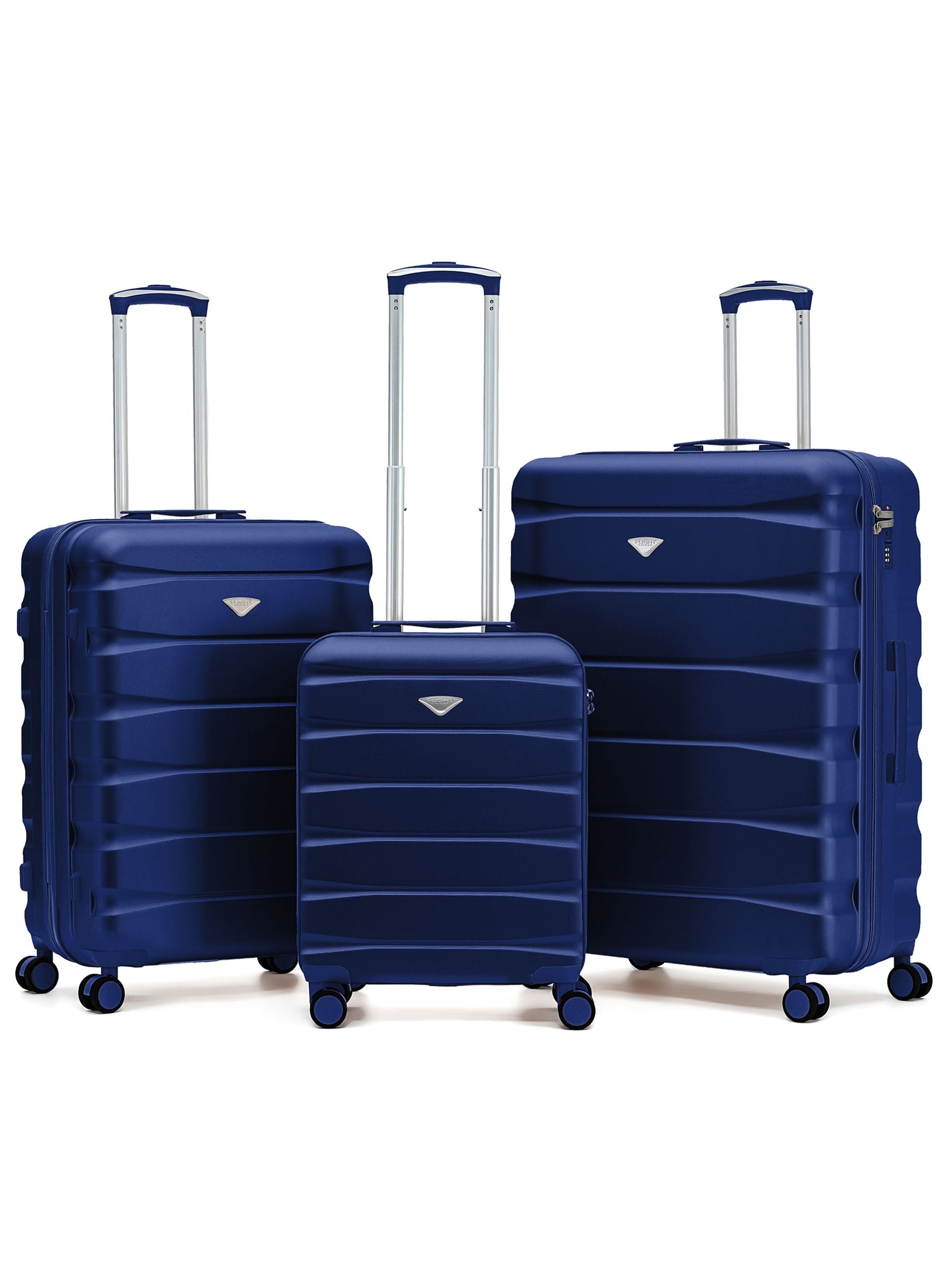 Flight Knight Navy Blue Ryanair (Priority) Over Head Luggage Cabin Case + Checked Baggage Hold Luggage