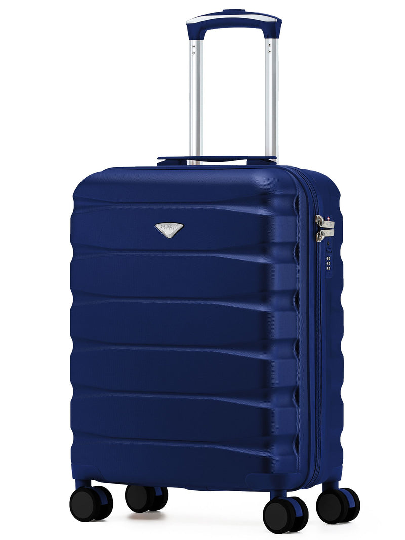 Flight Knight Navy Blue Ryanair (Priority) Over Head Luggage Cabin Case + Checked Baggage Hold Luggage