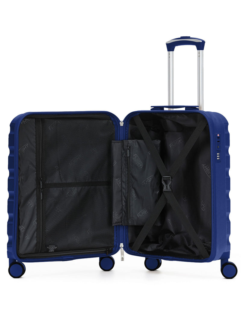 Flight Knight Navy Blue Ryanair (Priority) Over Head Luggage Cabin Case + Checked Baggage Hold Luggage