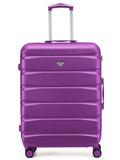 Flight Knight Red 8 Wheel ABS Hard Case Hold Suitcase (Large 25 inch)
