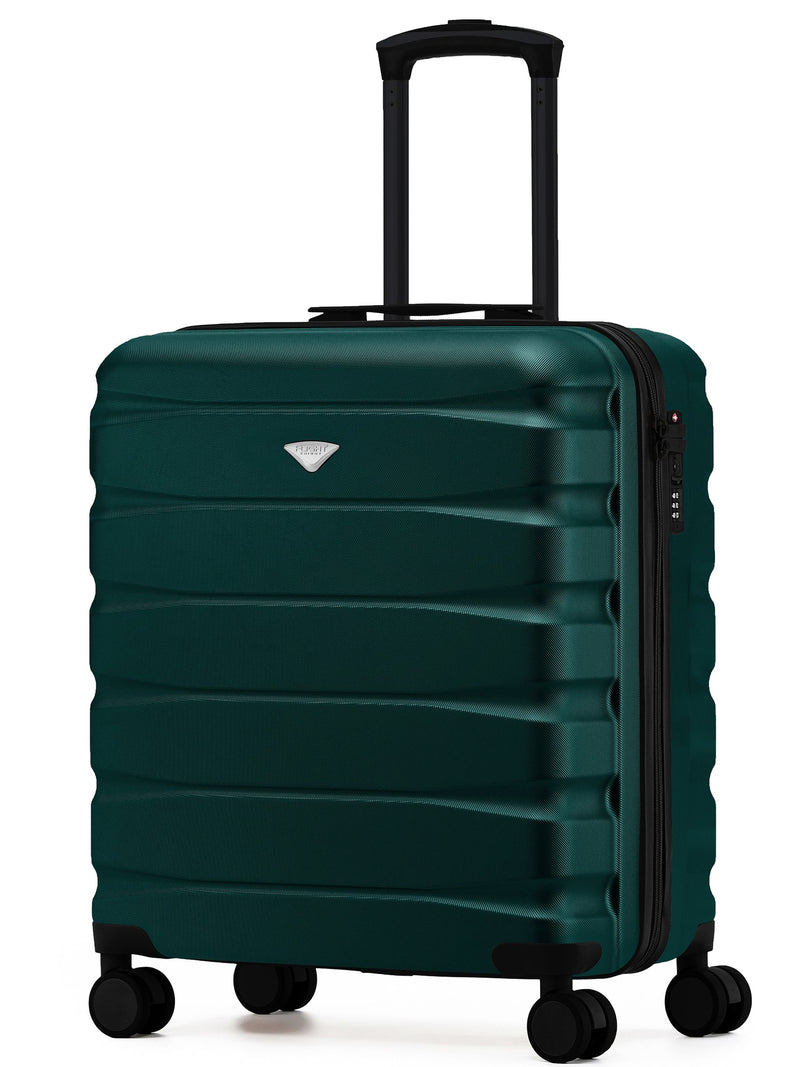 Flight Knight Bright Pink Cabin Travel Suitcase