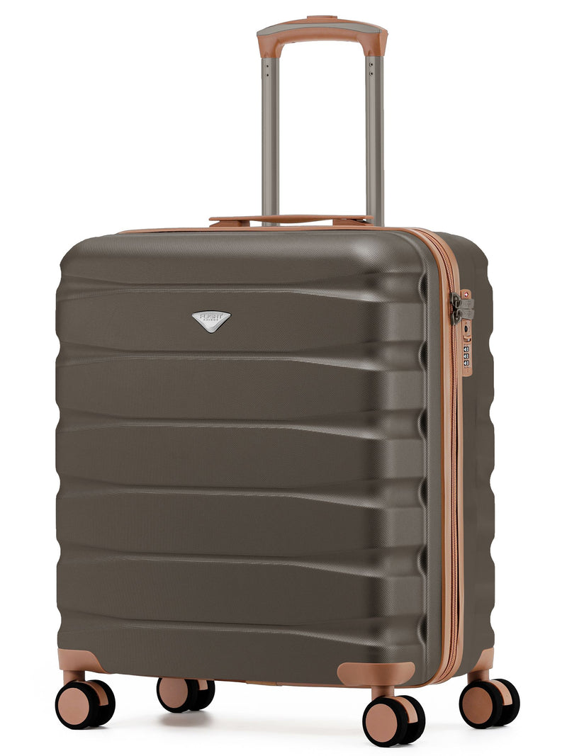 Flight Knight Bright Pink Cabin Travel Suitcase
