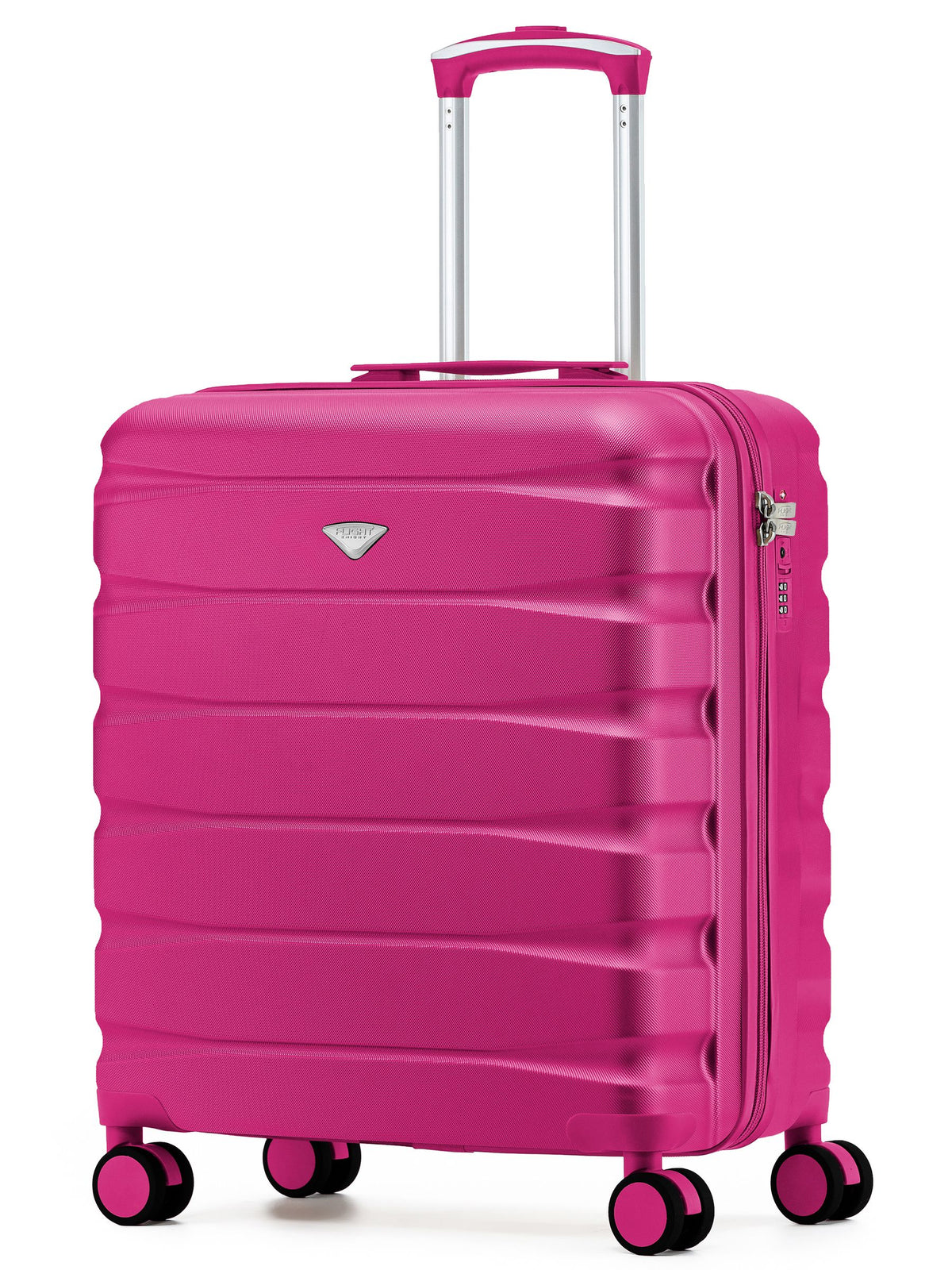 Flight Knight bright pink cabin bag, imported from the UK