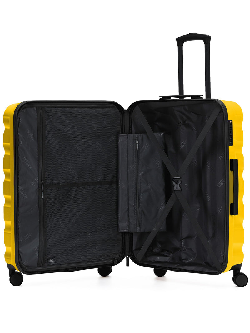Flight Knight Yellow Ryanair (Priority) Over Head Luggage Cabin Case + Checked Baggage Hold Luggage