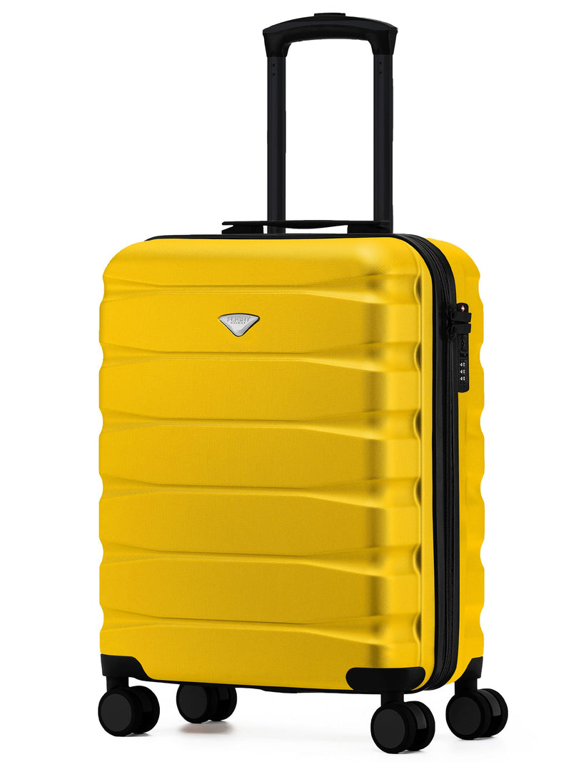 Flight Knight Yellow Ryanair (Priority) Over Head Luggage Cabin Case + Checked Baggage Hold Luggage