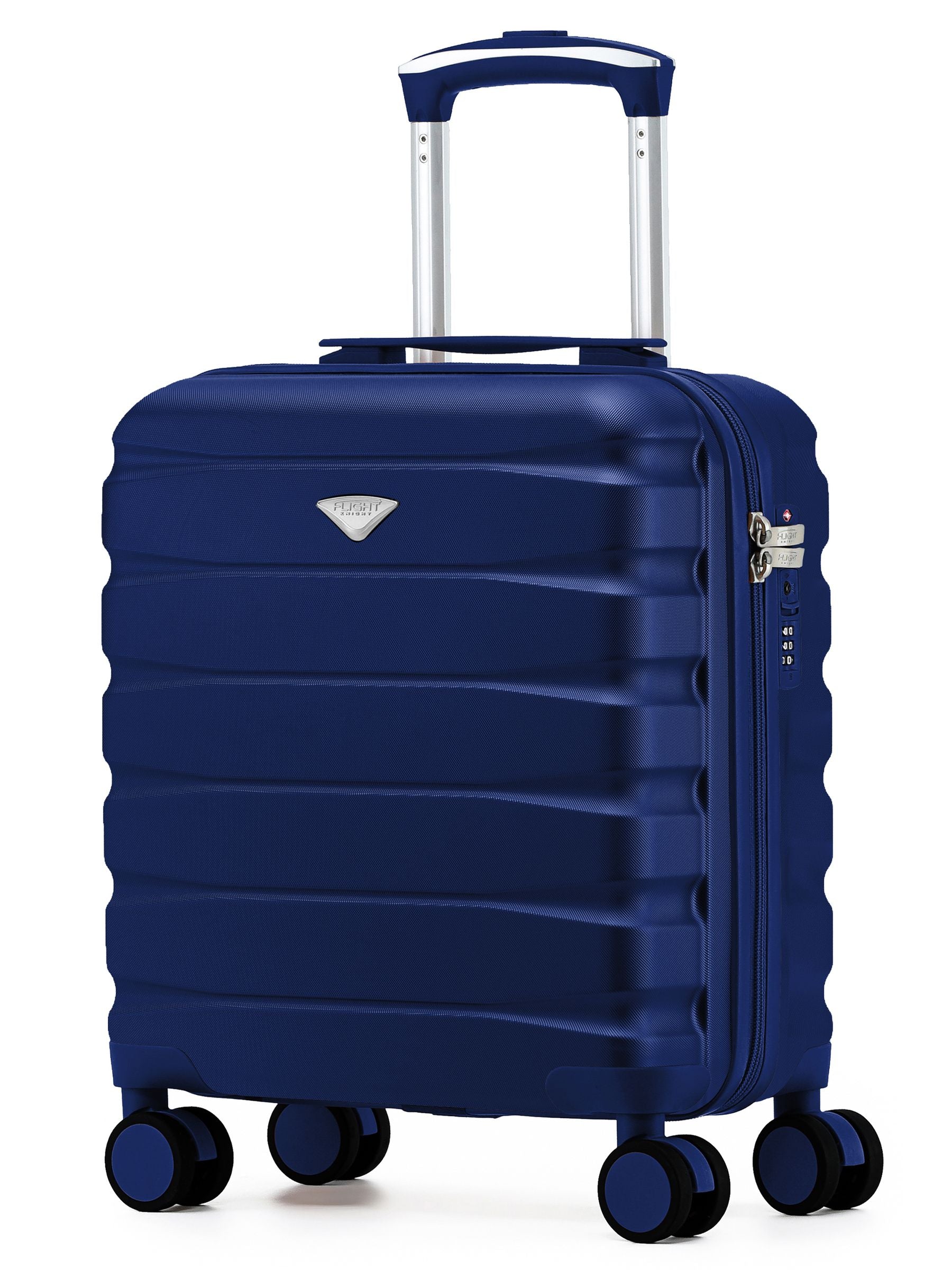 Flight Knight Coal Black Hand Luggage Cabin Bag 45x36x20cm