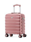 Flight Knight Coal Black Hand Luggage Cabin Bag 45x36x20cm