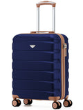 Flight Knight Navy Blue Hand Luggage Maximum Size for Ryanair (Priority) Cabin Bag Overhead Carry On TUI Approved