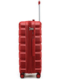 Flight Knight red ABS suitcase 25 inch (British brand)