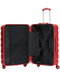 Flight Knight red ABS suitcase 25 inch (British brand)
