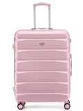 Flight Knight Red 8 Wheel ABS Hard Case Hold Suitcase (Large 25 inch)
