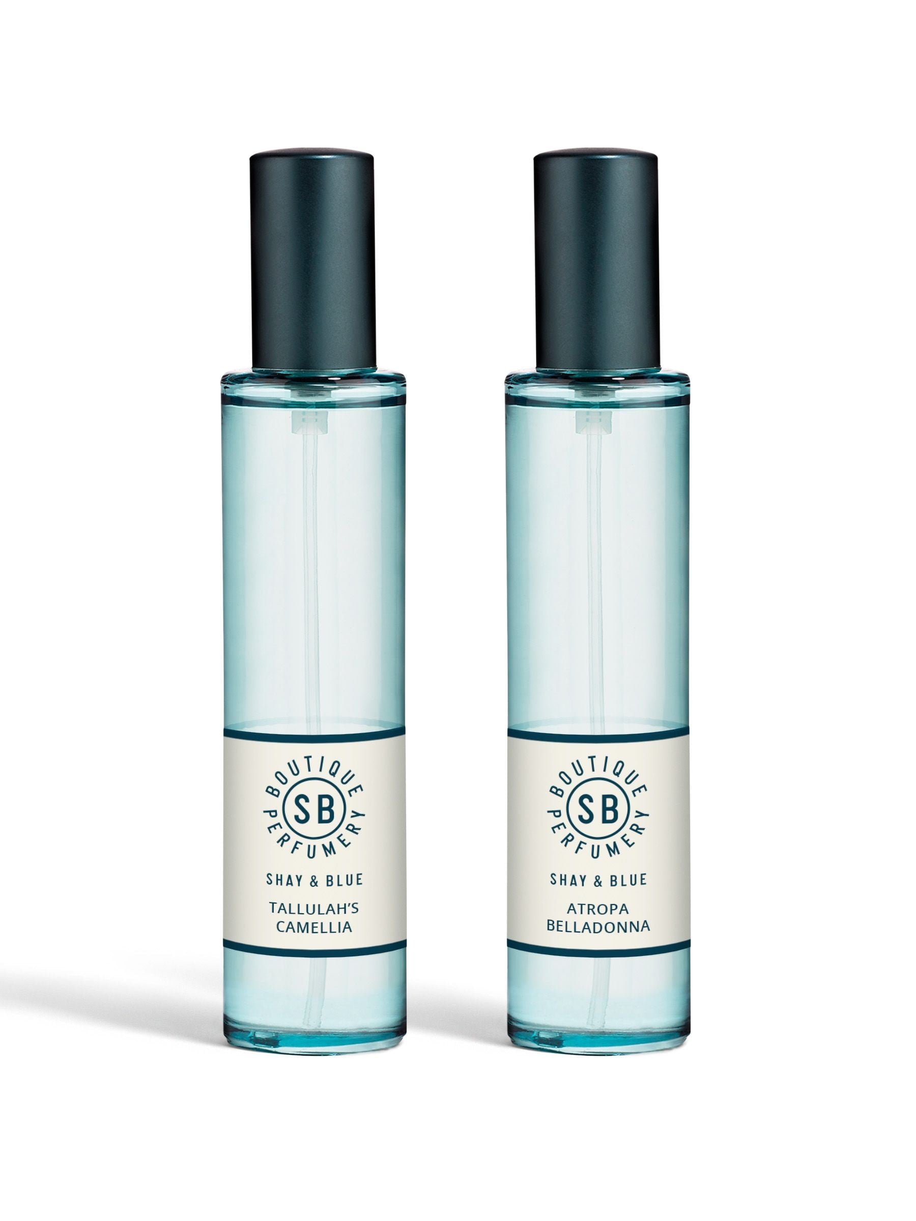 Shay & Blue Bloom & Nightshade perfume gift set two 30ml (British brand)