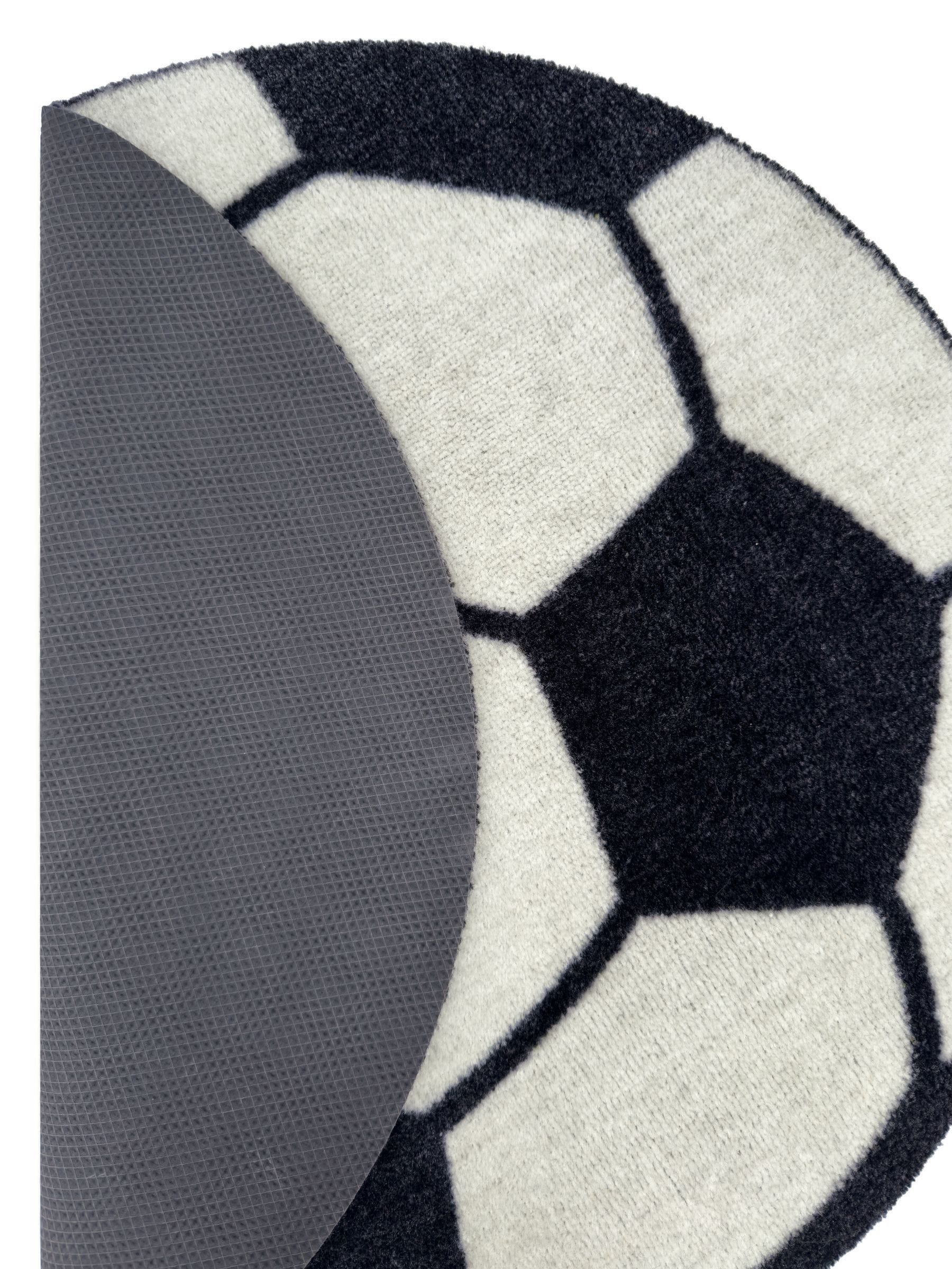 My Mat football mat Black/White 65x65cm (British brand)