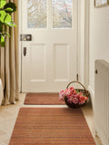 Hug Rug Plains Candy Spring Stripe runner rug (British brand)