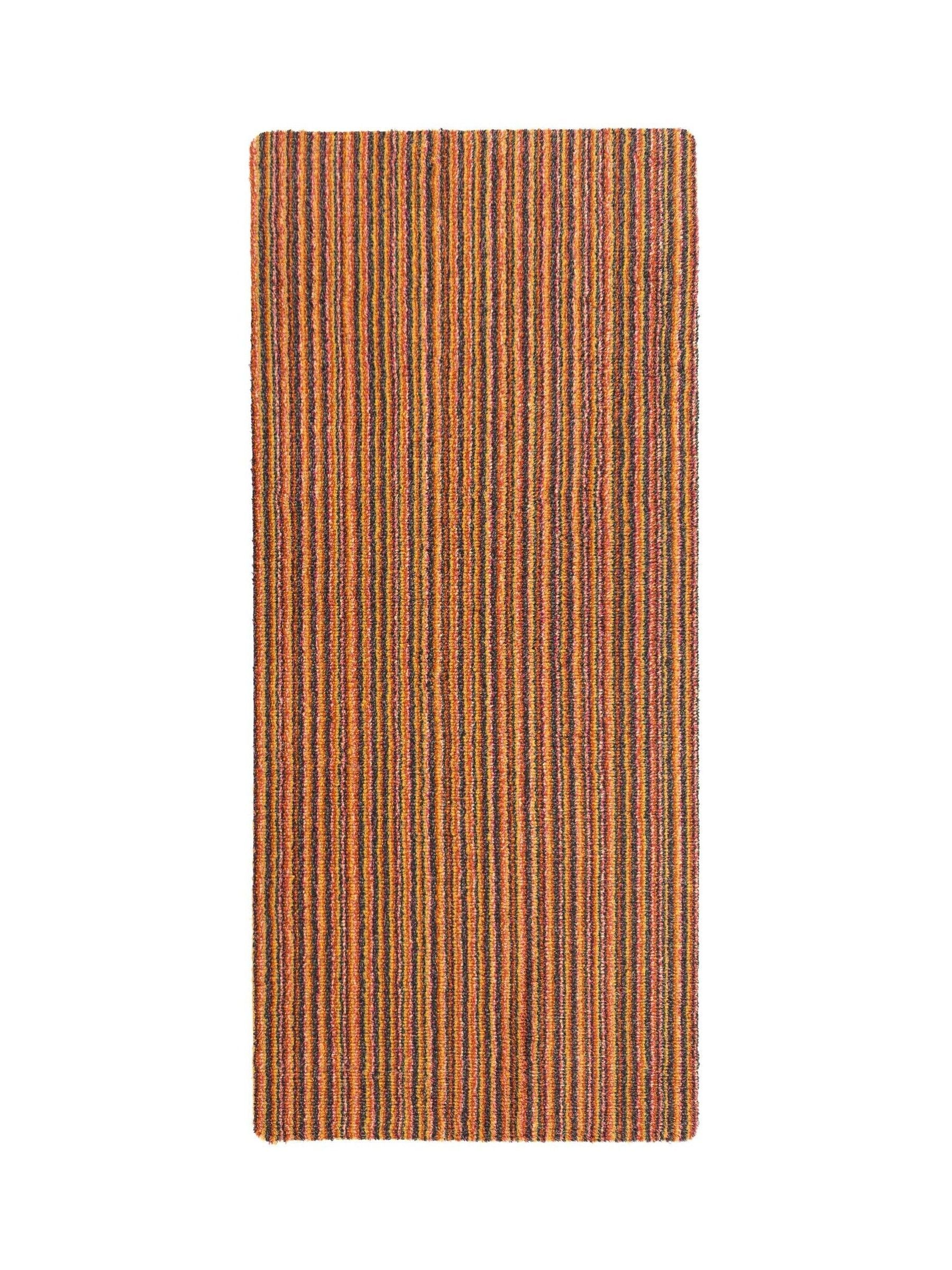 Hug Rug Plains Candy Spring Stripe runner rug (British brand)