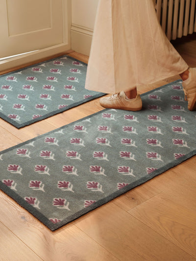 Next Hug Rug Green Ditsy Floral Runner Rug 65x150cm- Buy online at McGrocer