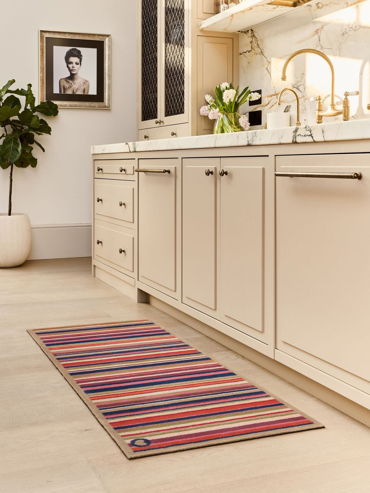 Hug Rug Sunset Stripe runner 65x150cm - British product