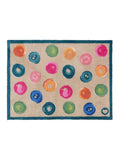 Hug Rug Beige Painted Spots doormat 65x85cm - British product