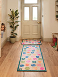Hug Rug Beige Painted Spots doormat 65x85cm - British product