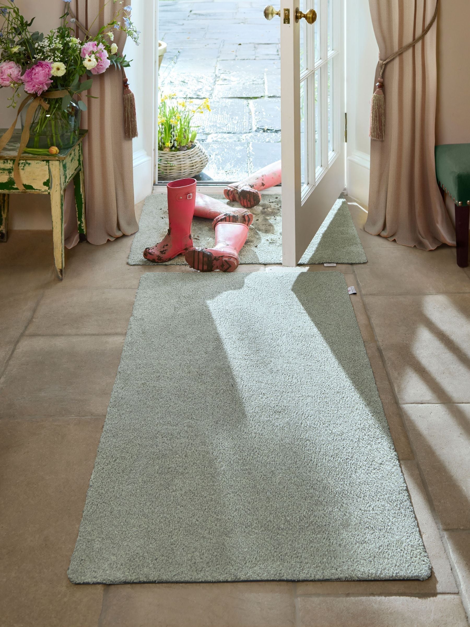 Hug Rug Green Plains runner rug imported from the UK