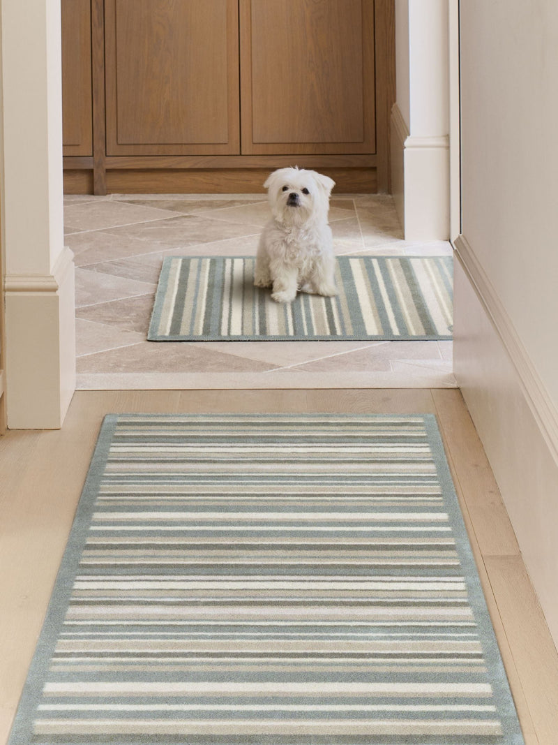 Hug Rug Sage Stripe runner 65x150 cm (British brand)