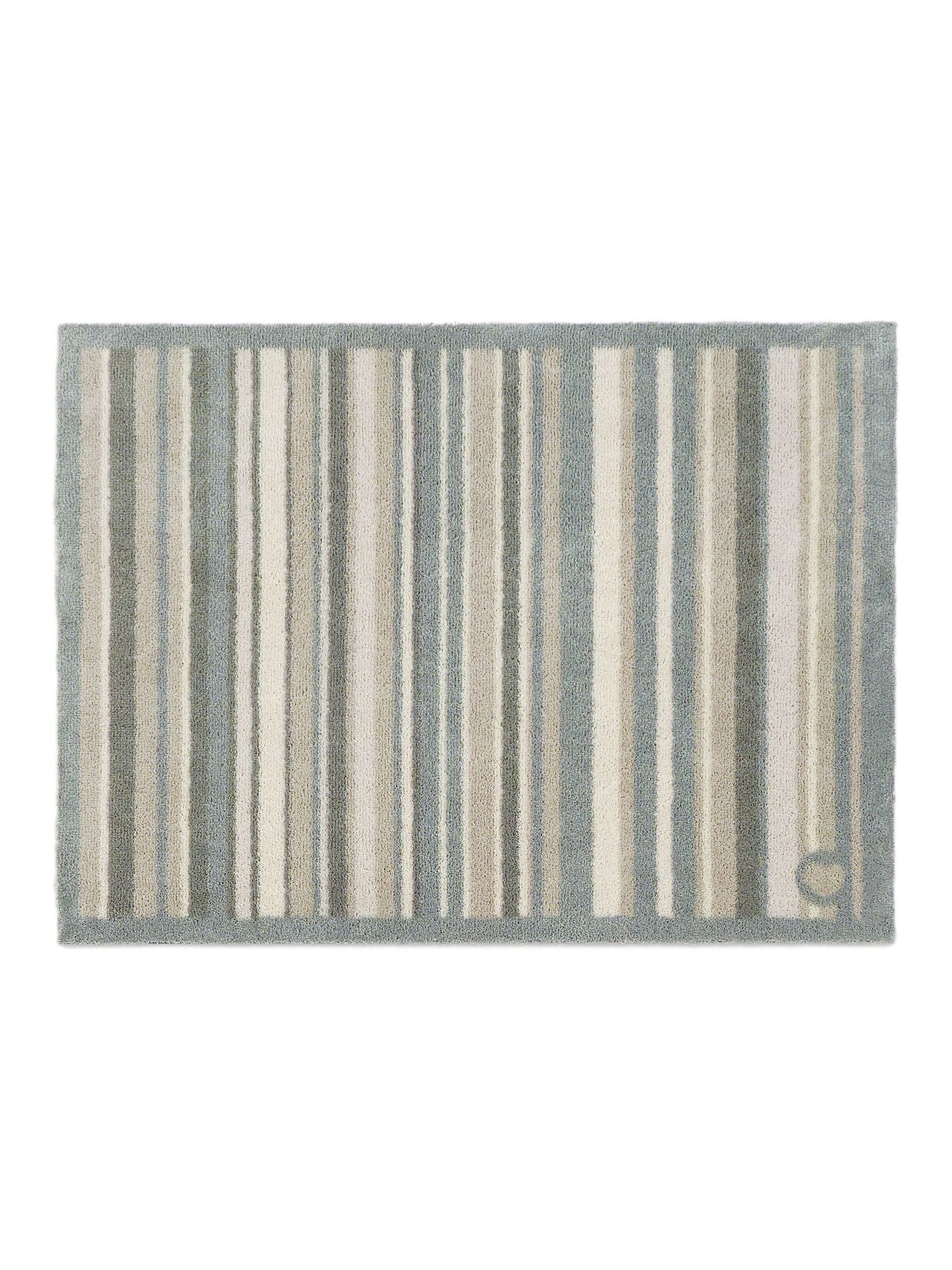 Hug Rug Sage Stripe doormat 65x85cm, UK version