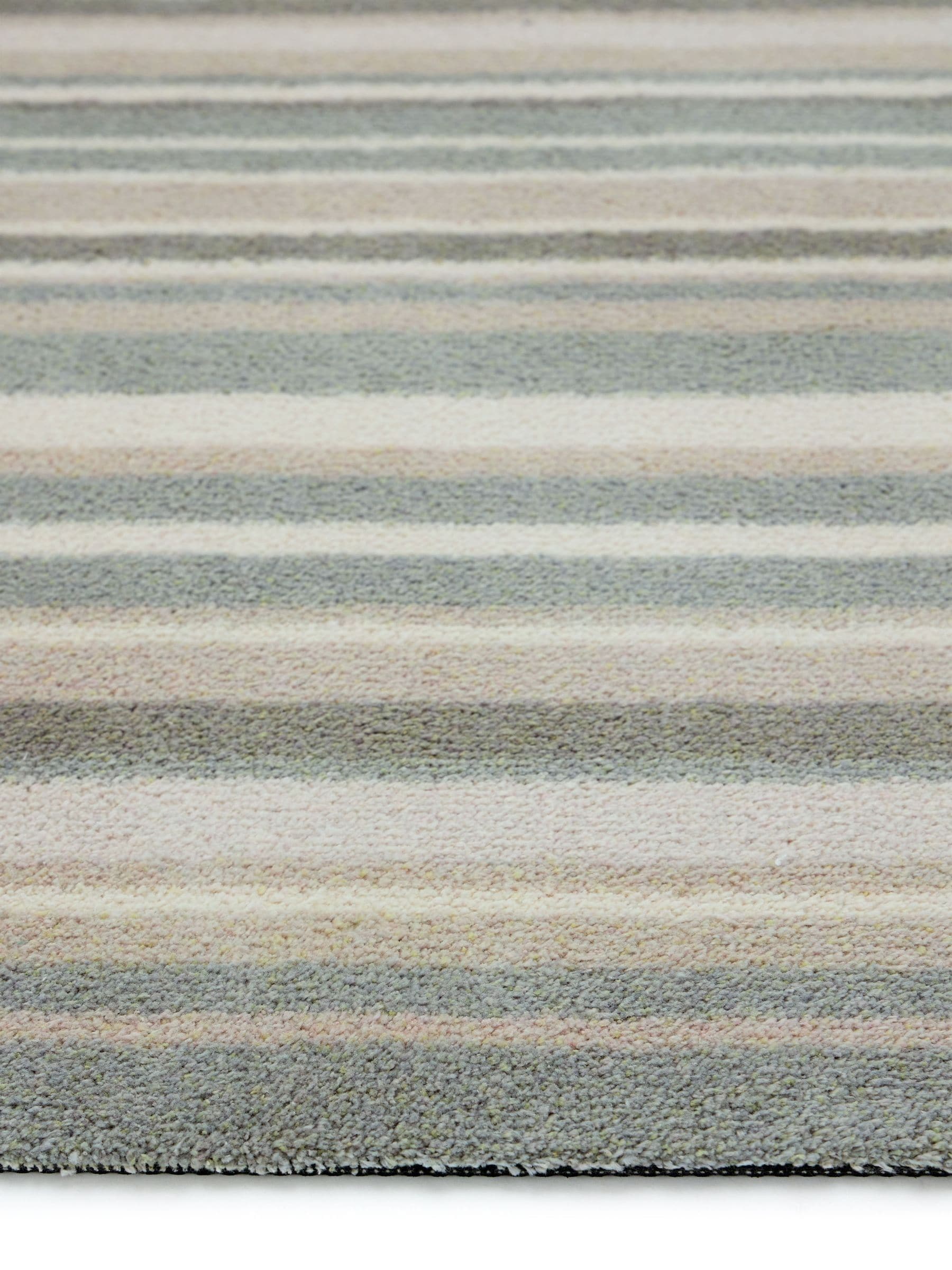 Hug Rug Sage Stripe doormat 65x85cm, UK version