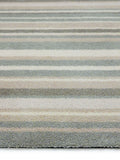 Hug Rug Sage Stripe doormat 65x85cm, UK version