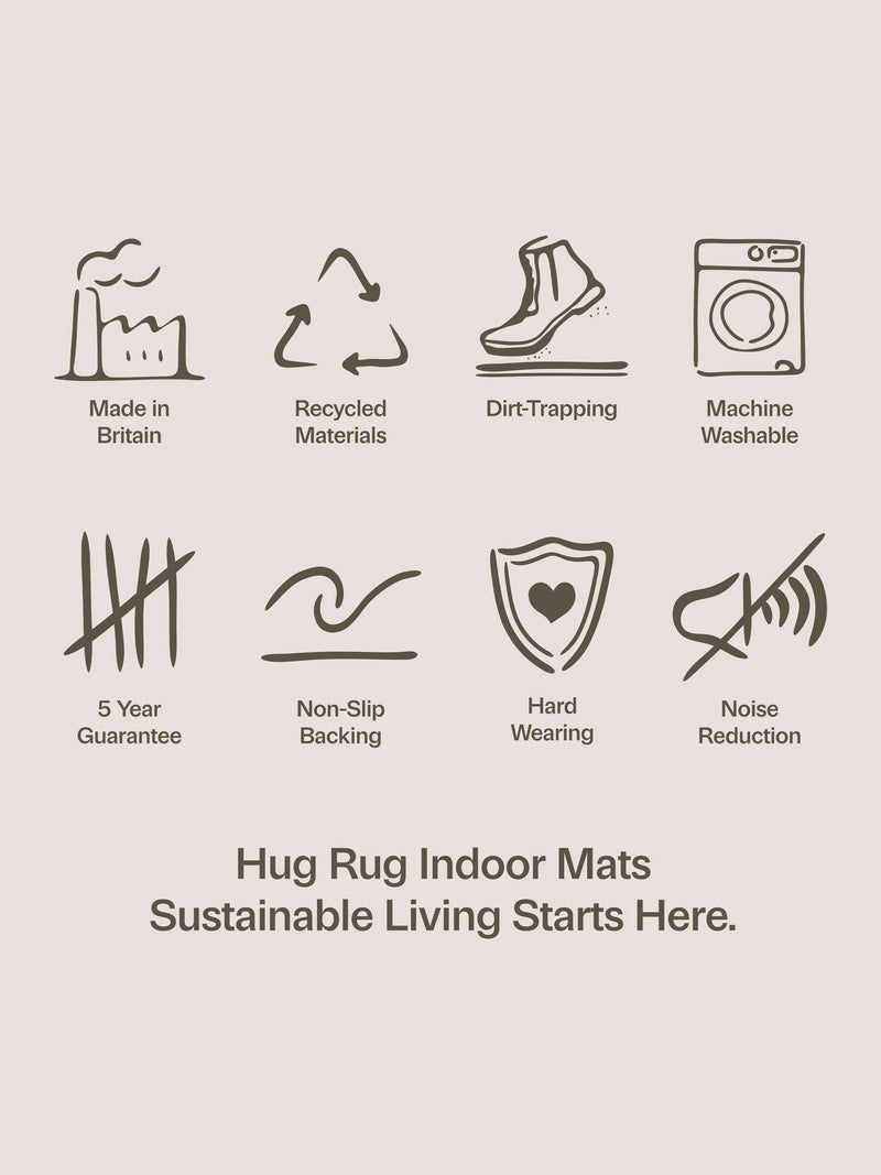 Hug Rug Wild Meadow runner 65x150cm (British brand)