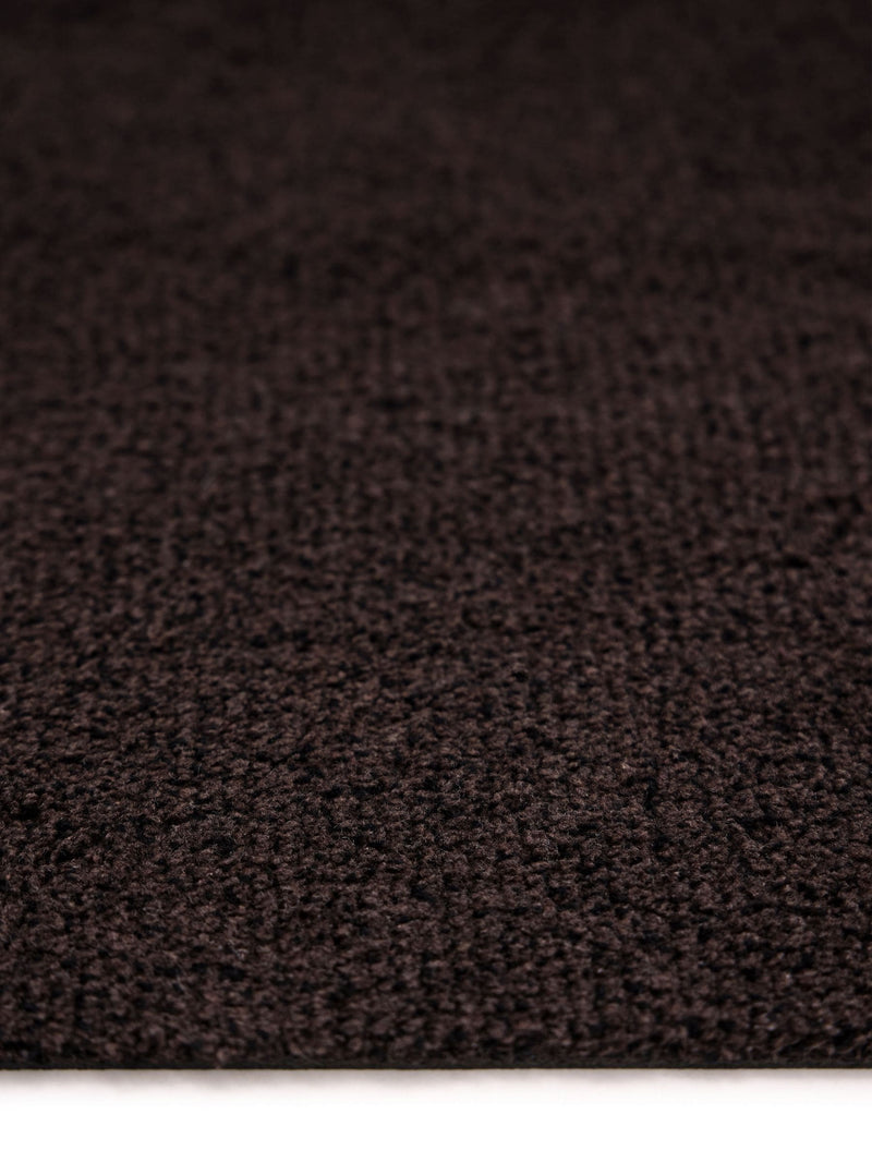 Hug Rug Espresso Brown Plains runner (British brand)