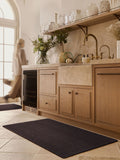 Hug Rug Espresso Brown Plains runner (British brand)