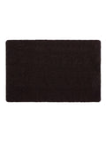 Hug Rug plain doormat espresso brown (British brand)