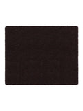 Hug Rug plain doormat espresso brown (British brand)