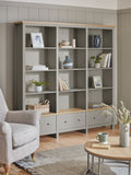 Dove Grey Malvern Bookcase Shelf