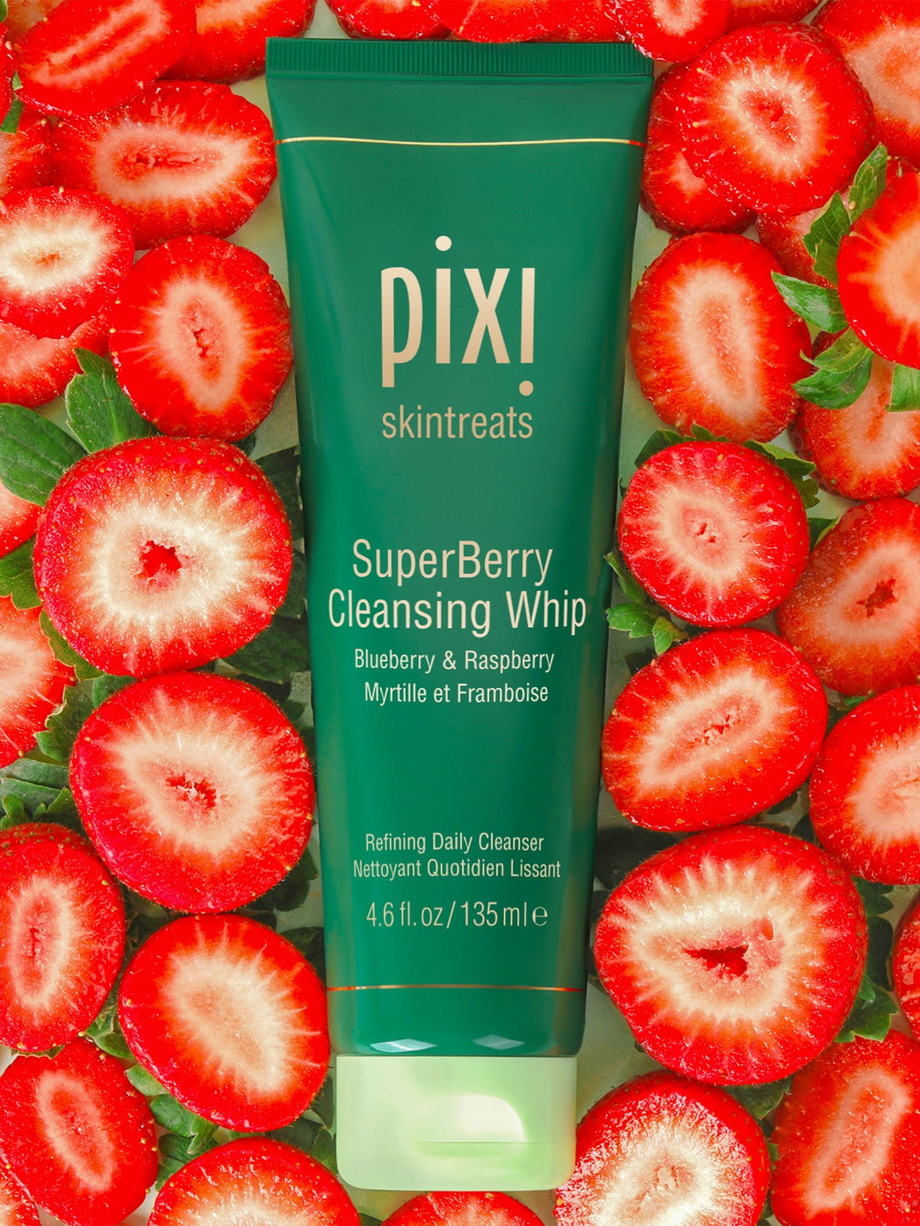 Pixi Beauty SuperBerry Cleansing Whip 13ml - British product