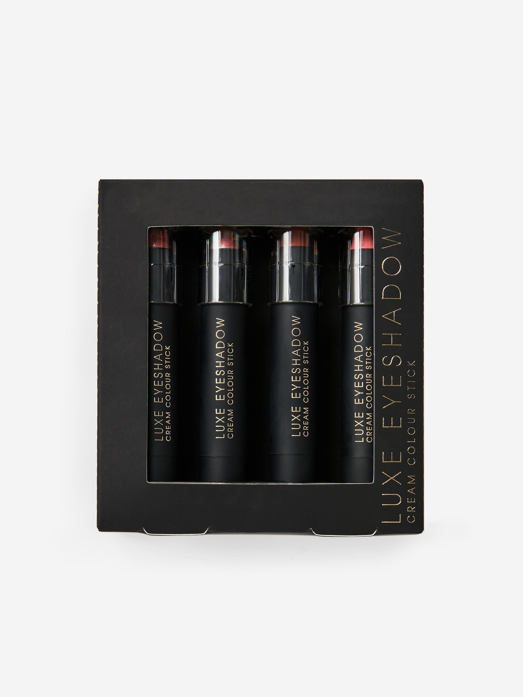 Eyeshadow crayons set of 4 in neutral shades, UK version