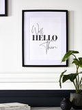 Black Parker Large Poster Photo Frame