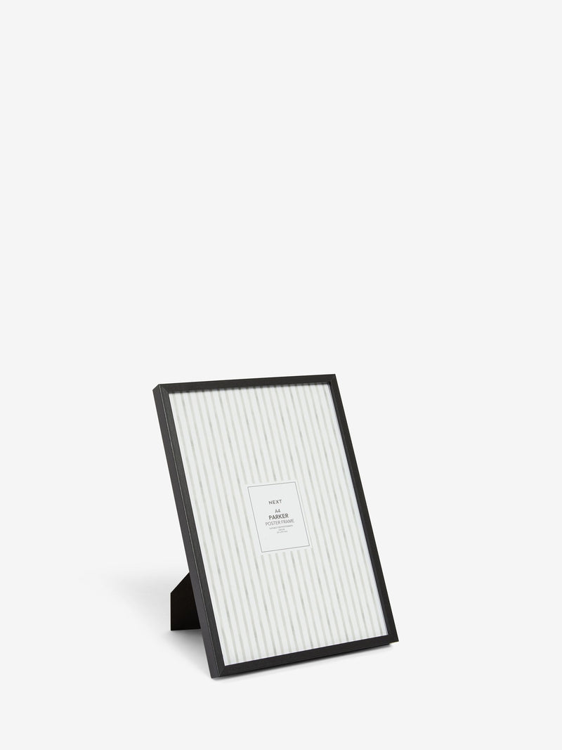 Black Parker Large Poster Photo Frame