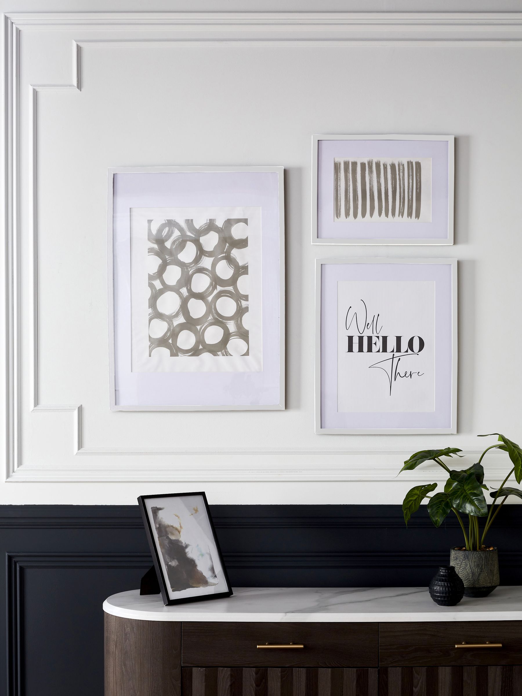 Black Parker Large Poster Photo Frame