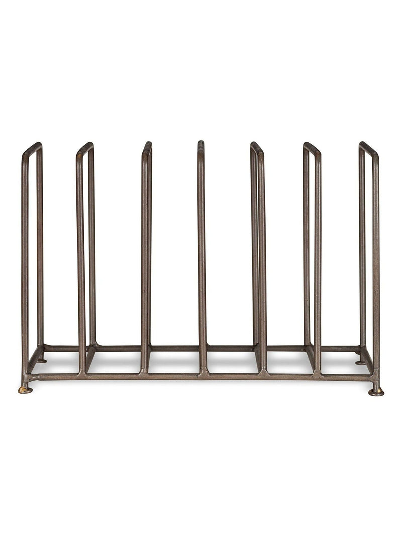 Nkuku aged brass Inkollu toast rack - British product