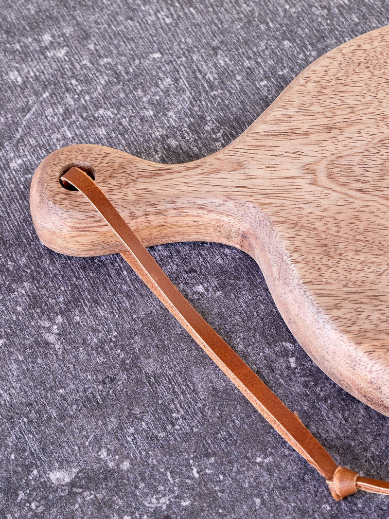 Nkuku Jabari mango wood serving board (British brand)