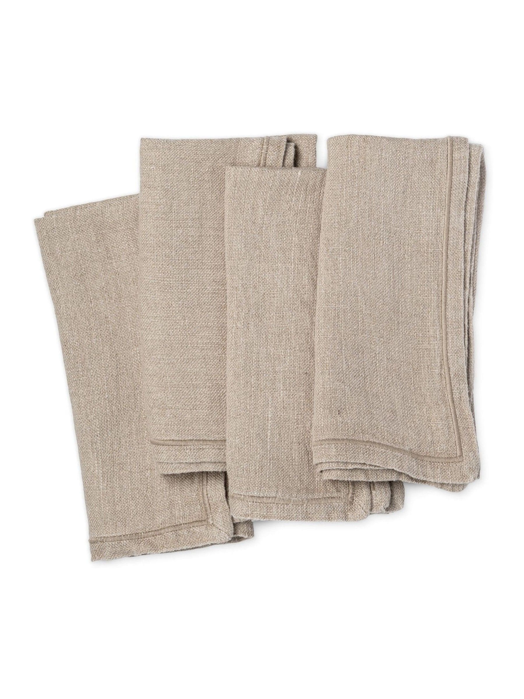 Nkuku linen napkin set 45cm, imported from the UK