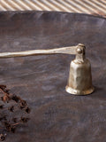Nkuku antique brass Jyoti candle snuffer (British brand)