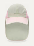 Sealskinz Broomhill kids cap in light green with neck protector, UK version