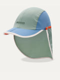 Sealskinz Broomhill Kids Foldable Cap with Neck Protector - Light Green
