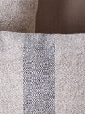 Nkuku cushion cover blue-grey stripe 40x60cm, UK version