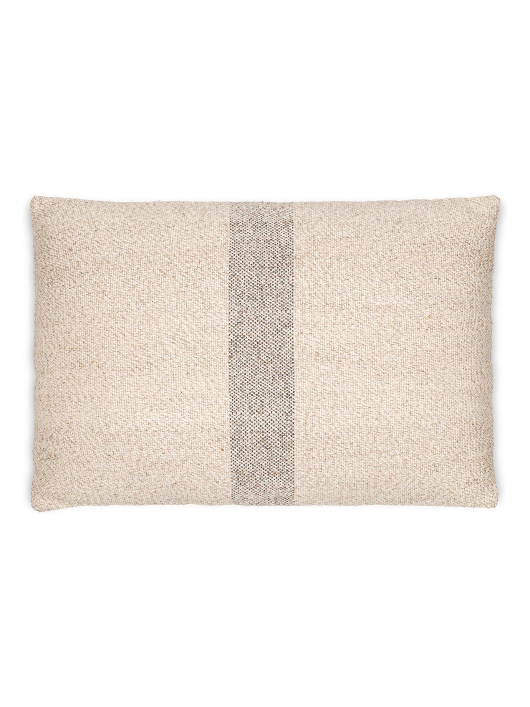 Nkuku cushion cover blue-grey stripe 40x60cm, UK version