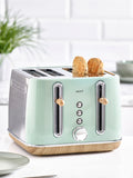 Sage Green Malvern four-slice toaster (British brand)
